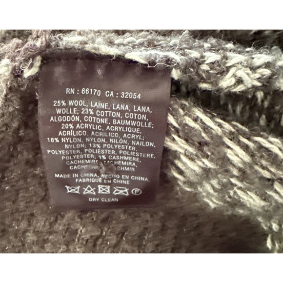 Anthropologie Angel of the North Knit Shrugged Dolman Fringe Boho Cardigan XS S - Picture 4 of 9